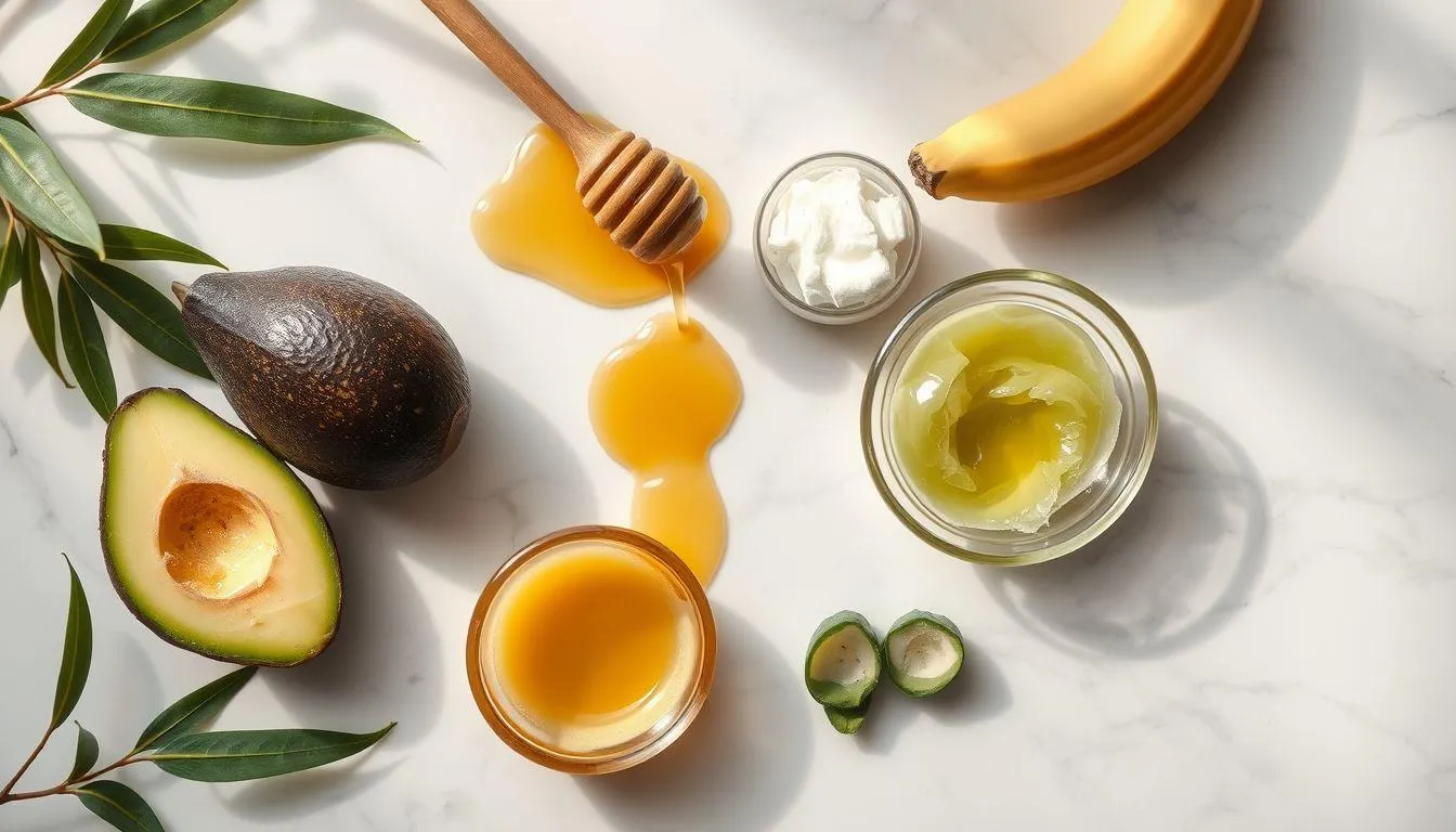 3. Menggunakan Masker Rambut Alami (c) Ilustrasi AI