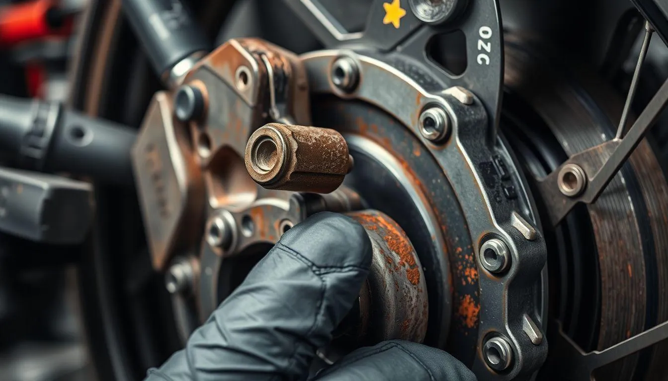 3. Memperbaiki Rem Seret karena Piston Kaliper Macet (c) Ilustrasi AI