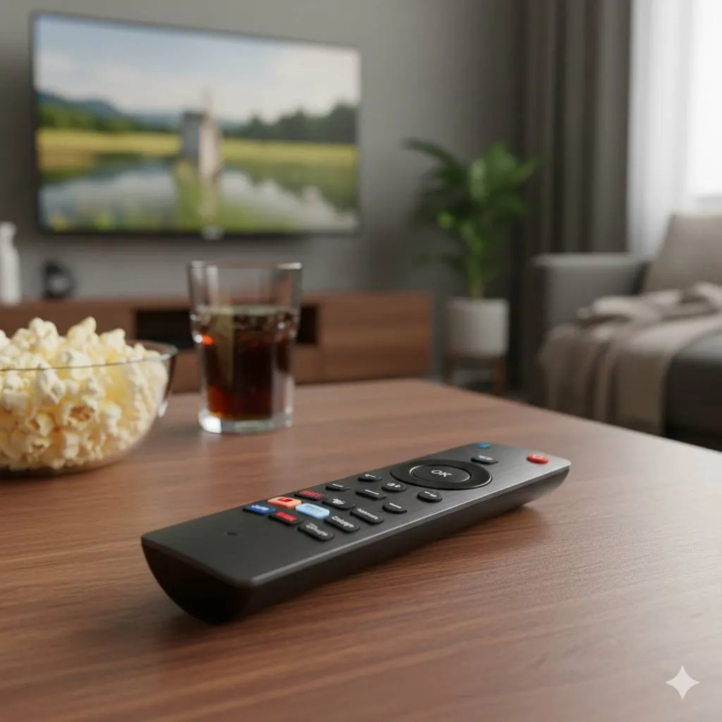 3. Periksa Jarak dan Posisi Penggunaan Remot (c) Ilustrasi AI