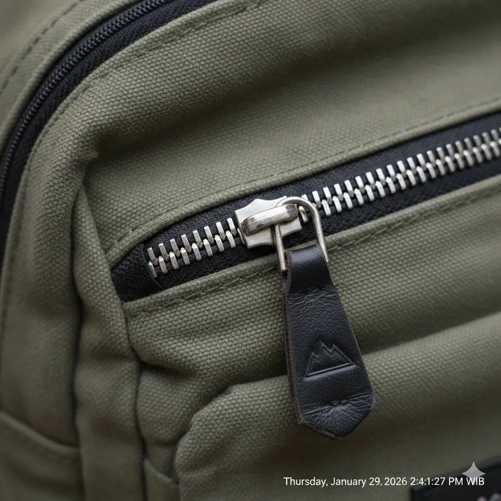 11. Mengganti Resleting dengan yang Baru (c) Ilustrasi AI