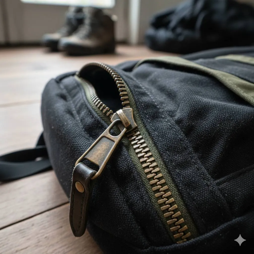 6. Merenggangkan Penggeser Resleting (c) Ilustrasi AI