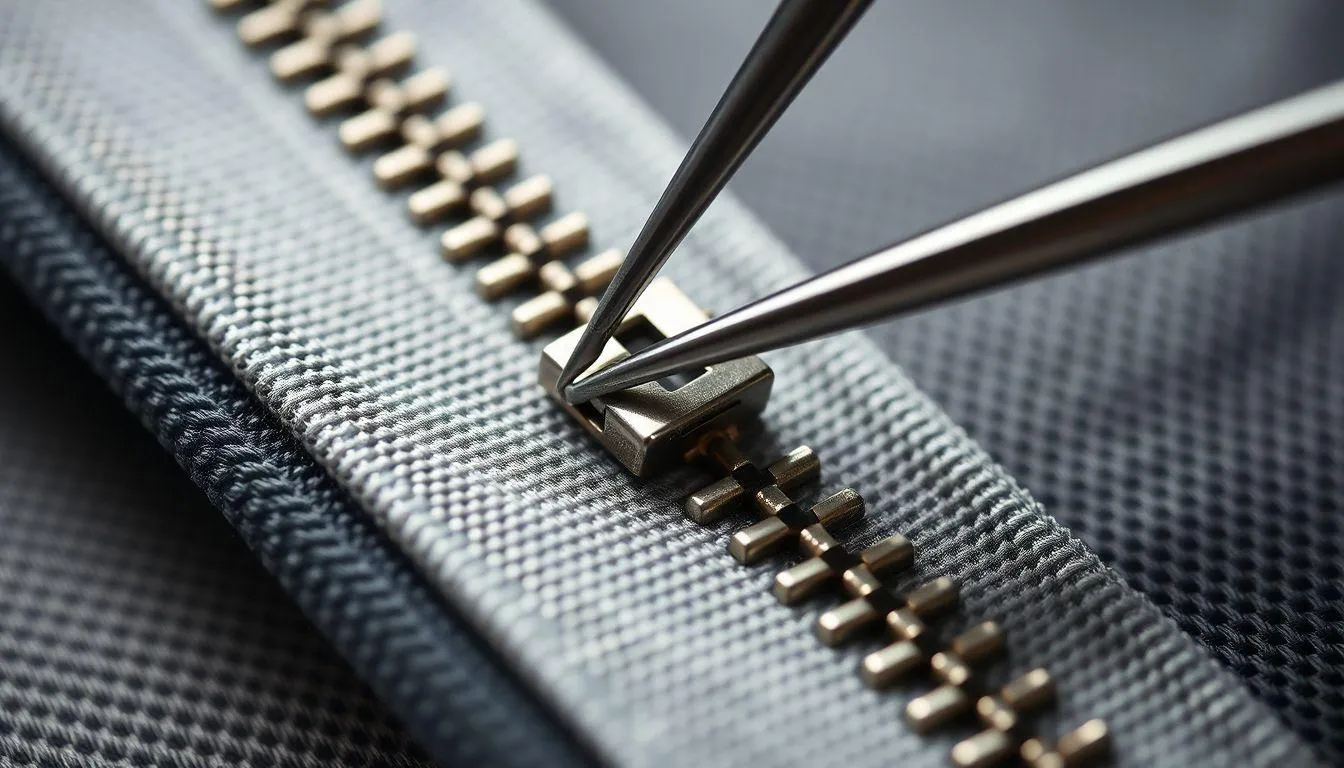 3. Cara Meluruskan Gigi Resleting yang Bengkok (c) Ilustrasi AI