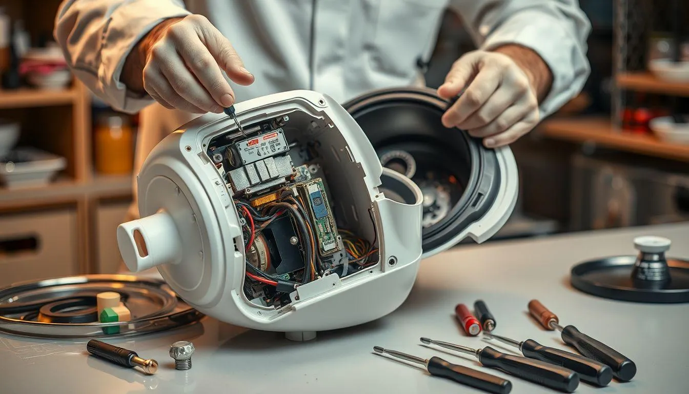 Langkah-Langkah Memperbaiki Rice Cooker yang Tidak Bisa Memasak (c) Ilustrasi AI