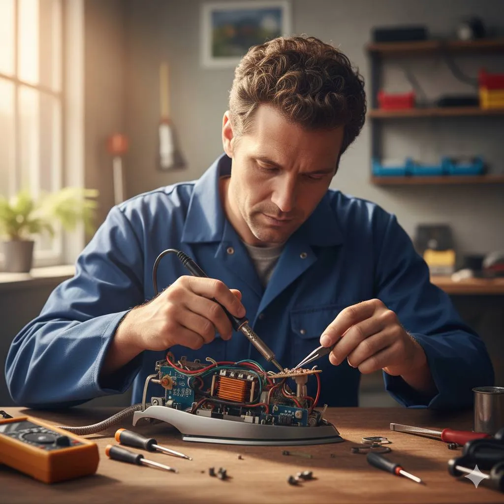 2. Mengecek dan Mengatasi Masalah Stopkontak (c) Ilustrasi AI