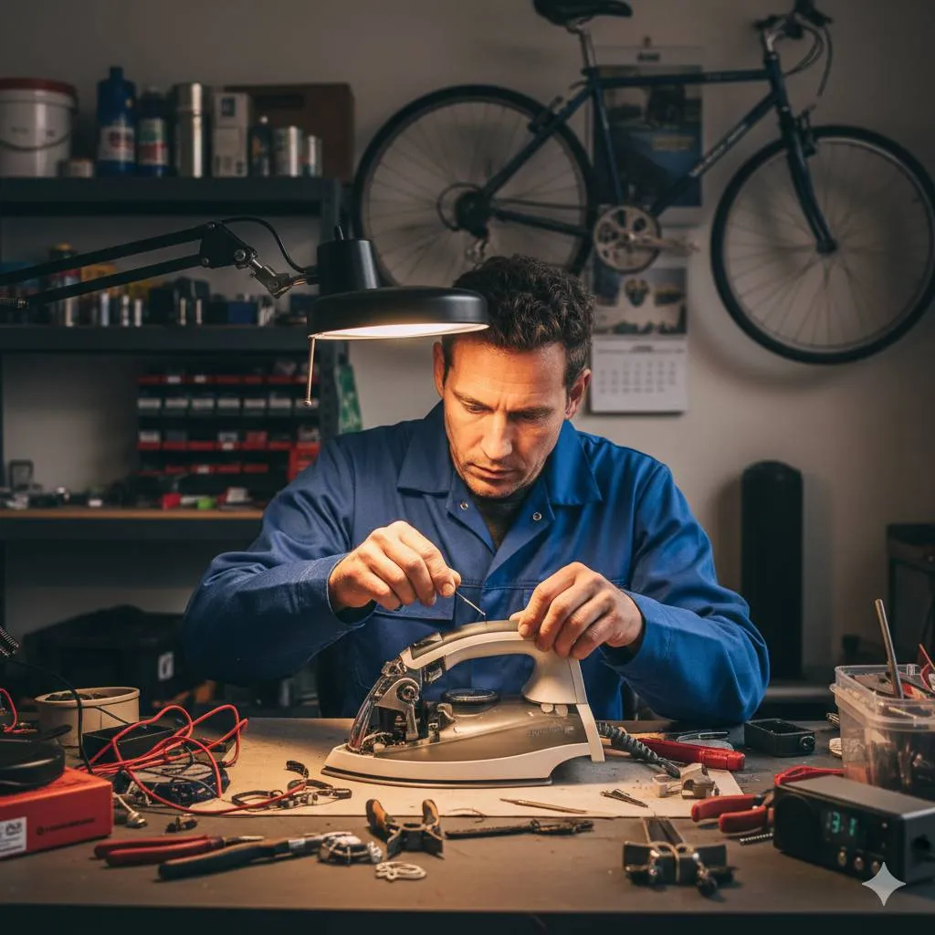 4. Mengatasi Kerusakan Elemen Pemanas (c) Ilustrasi AI