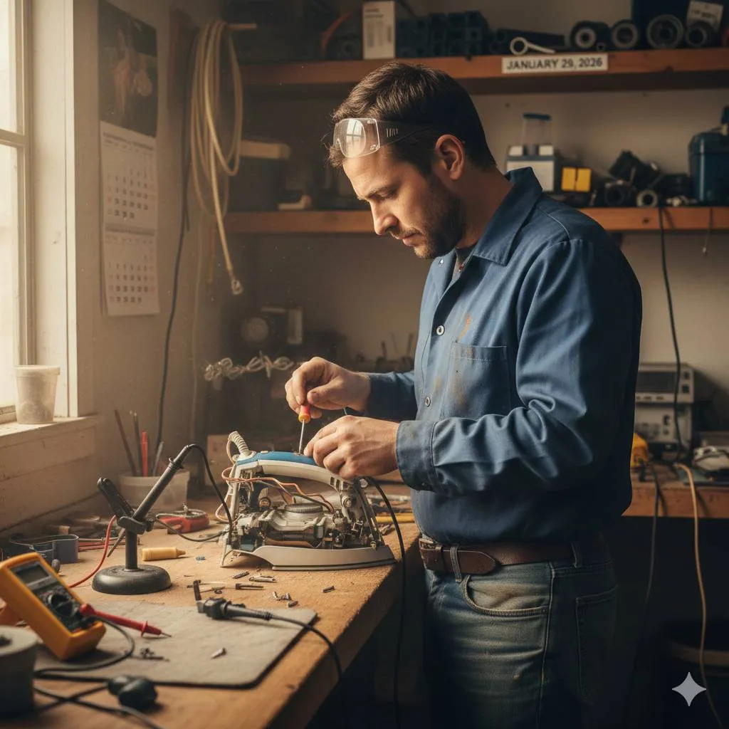 8. Memeriksa dan Mengatasi Masalah Komponen Internal (c) Ilustrasi AI