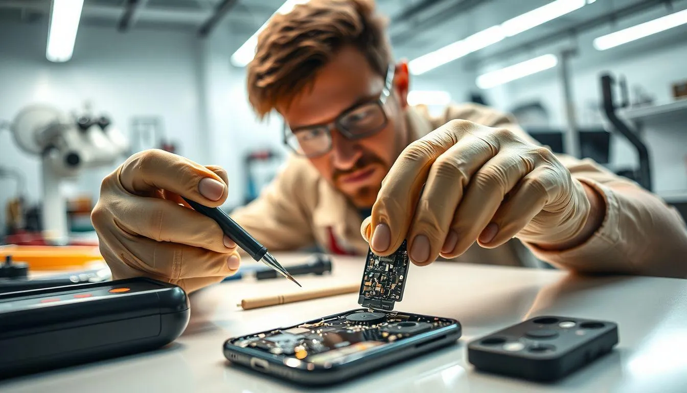 13. Bawa ke Pusat Servis Profesional (c) Ilustrasi AI