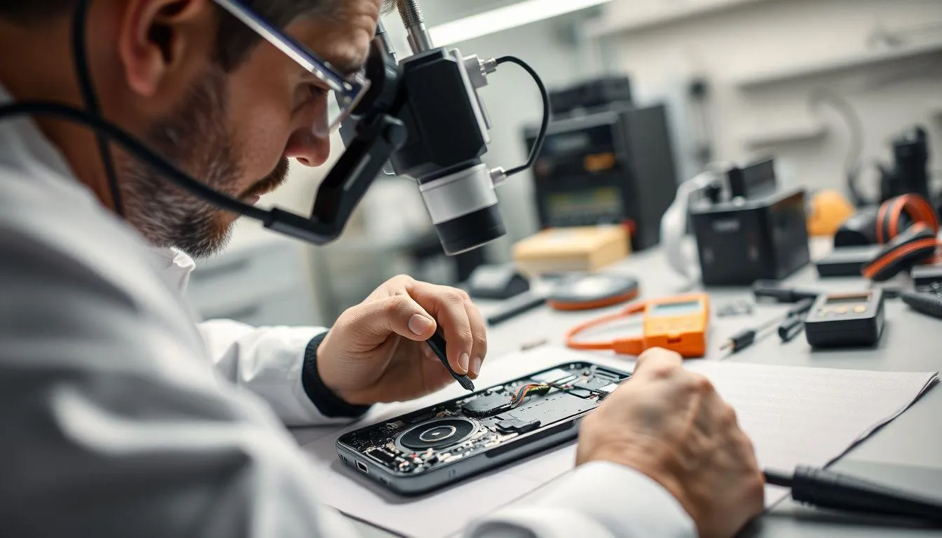 Penanganan Kerusakan Hardware dan Servis Profesional (credit:Image by AI)