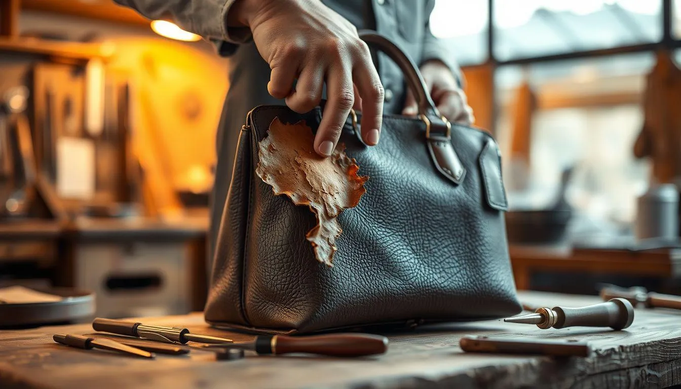 Kapan Harus Membawa Tas ke Profesional (c) Ilustrasi AI