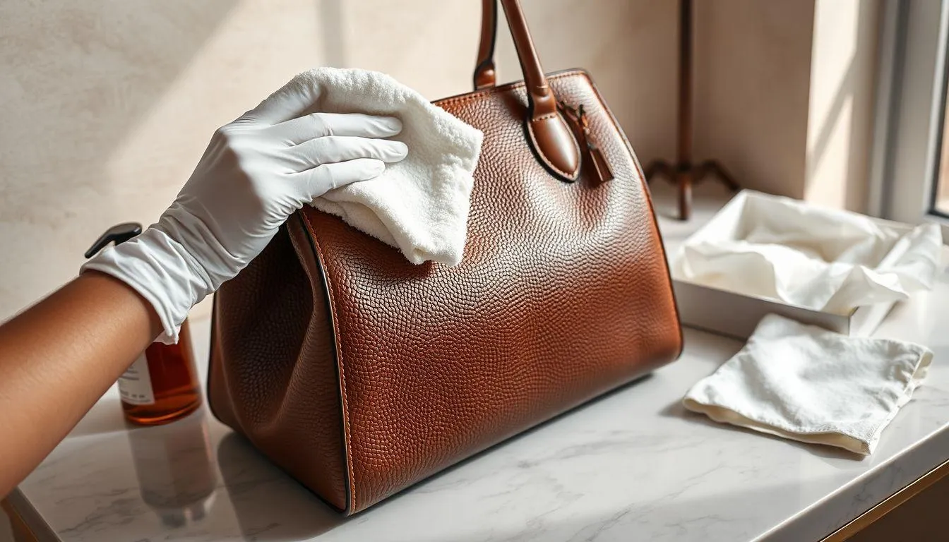 Tips Merawat Tas Agar Tidak Mengelupas (c) Ilustrasi AI