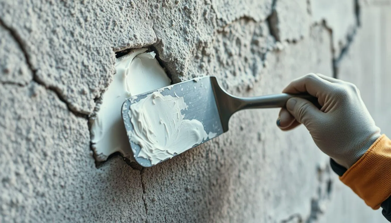 2. Cara Memperbaiki Tembok Retak Menggunakan Semen Putih dan Plamir (c) Ilustrasi AI