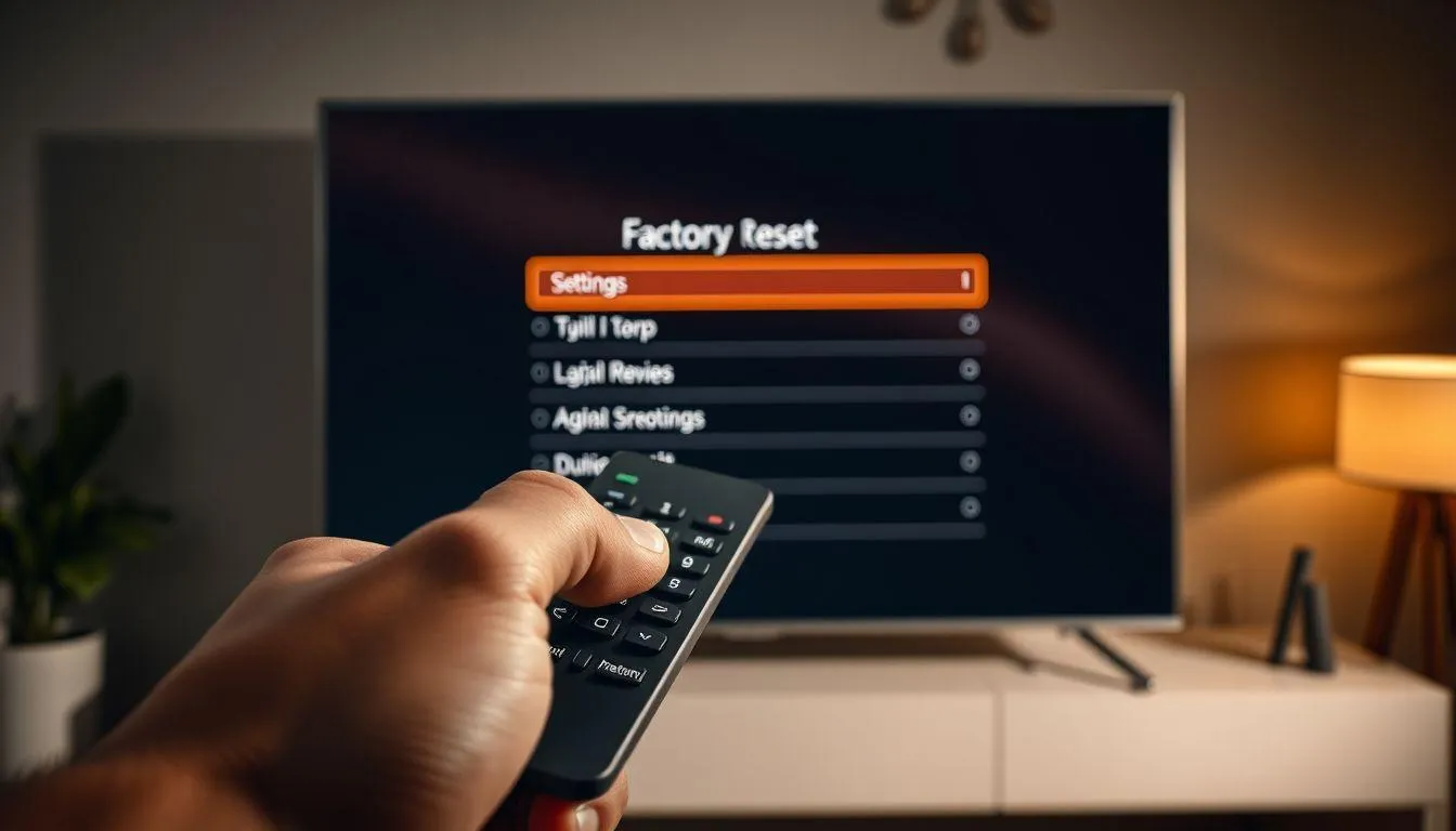 3. Lakukan Reset TV ke Pengaturan Pabrik (c) Ilustrasi AI
