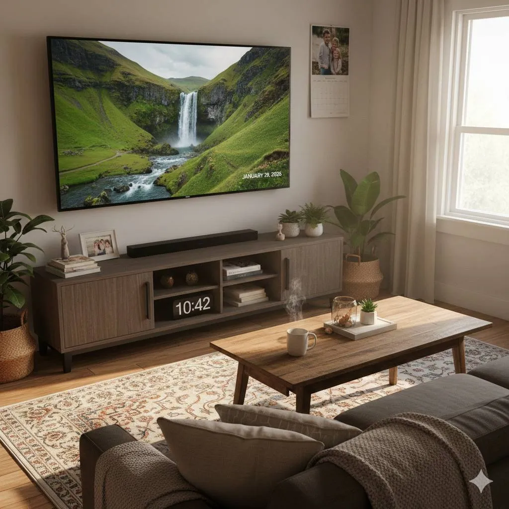 4. Melakukan Reset Pabrik pada TV  (c) Ilustrasi AI