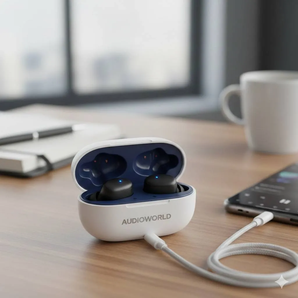 2. Bersihkan TWS dari Kotoran dan Debu (c) Ilustrasi AI