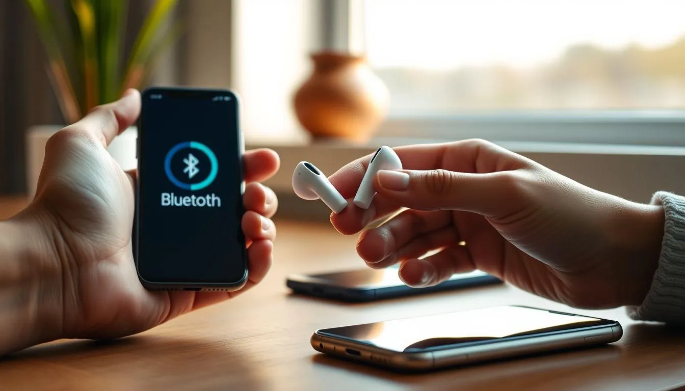 6. Koneksikan TWS ke Perangkat Lain (c) Ilustrasi AI