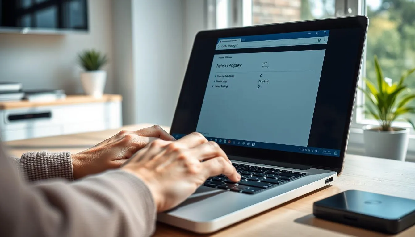 13. Nonaktifkan Pengaturan Hemat Daya pada Adapter WiFi (c) Ilustrasi AI