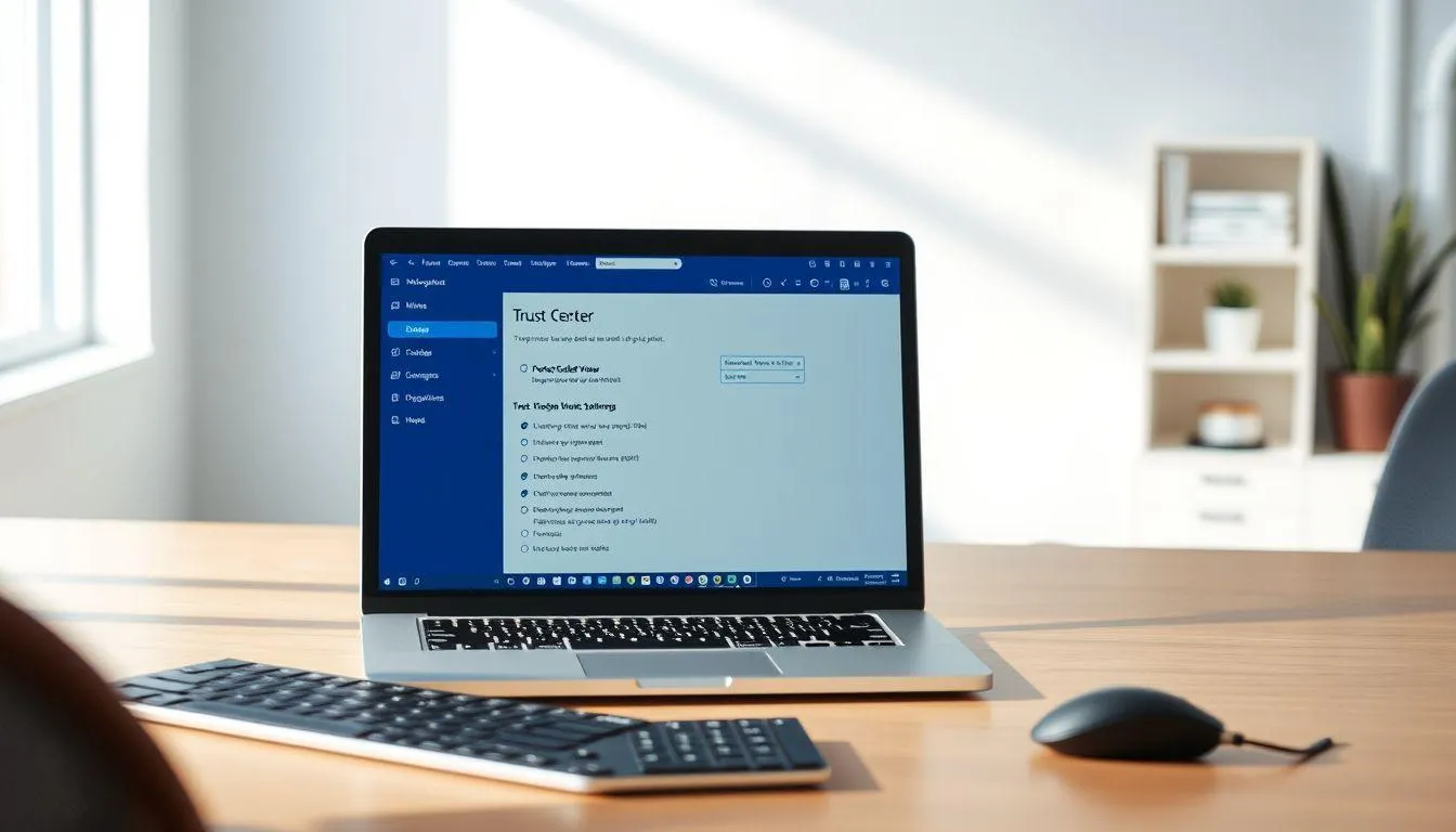 2. Menonaktifkan Fitur Protected View (c) Ilustrasi AI