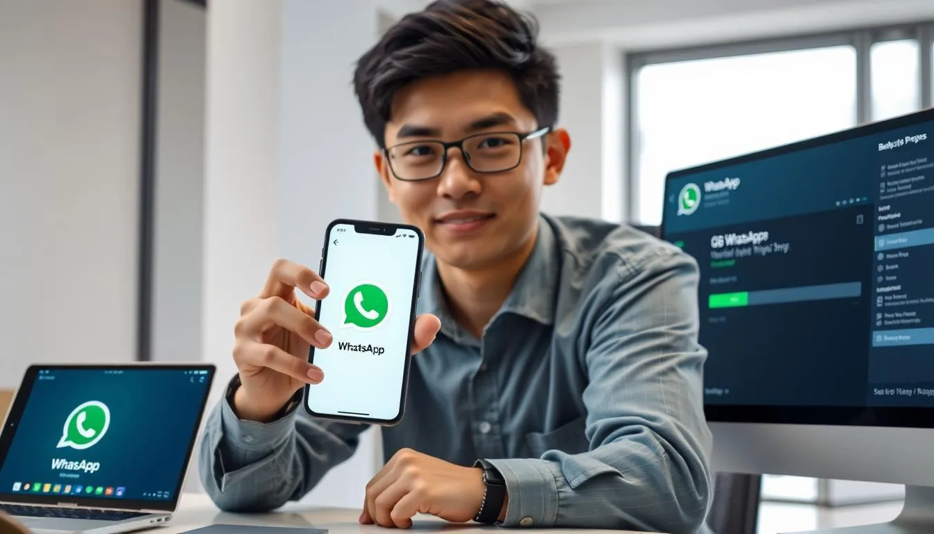 Cara Beralih dari WhatsApp GB ke WhatsApp Resmi (c) Ilustrasi AI