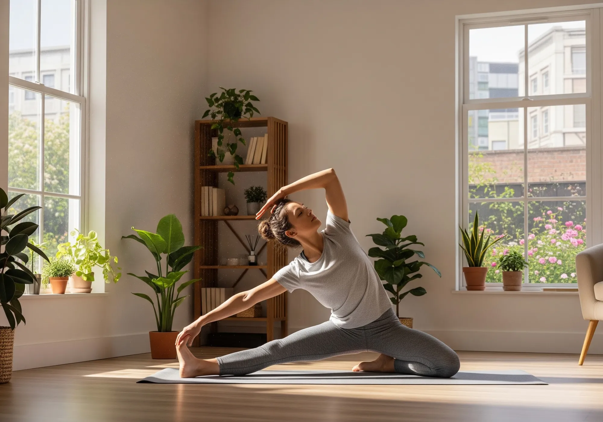 Tantangan Fisik Olahraga Setelah Libur Panjang Lebaran (credit: image by AI)