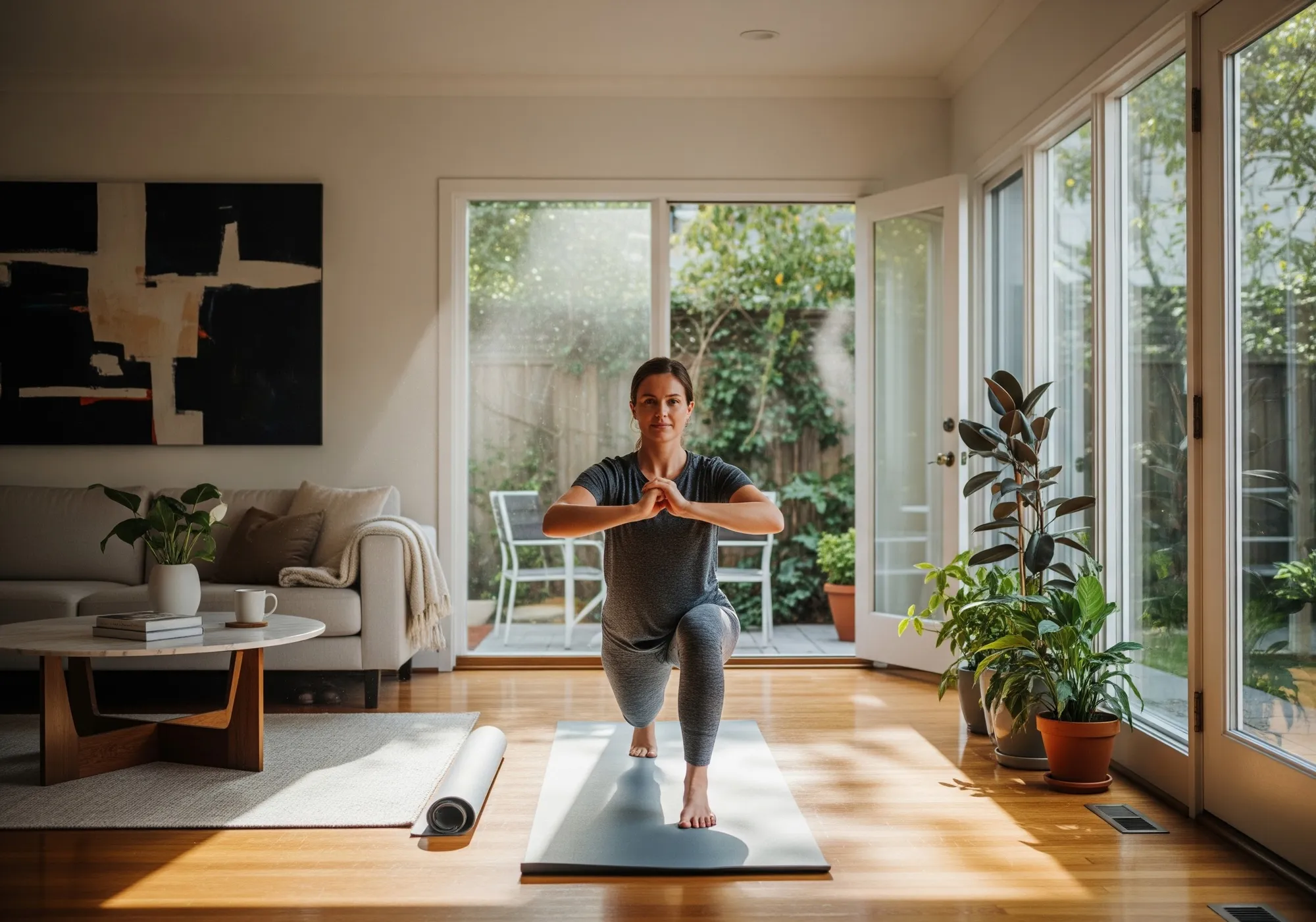 Persiapan Sebelum Olahraga setelah Libur Lebaran (credit: image by AI)