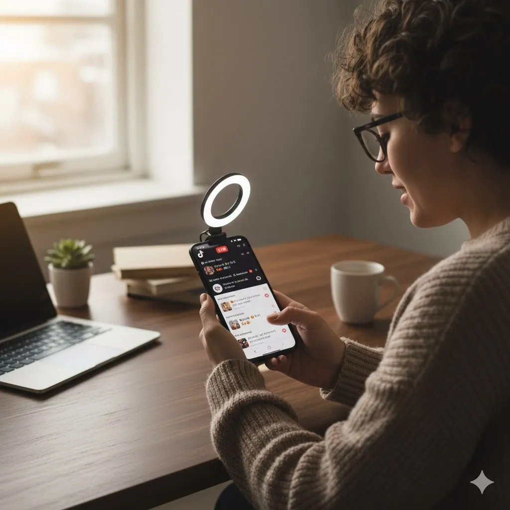 Pengertian dan Manfaat Live Streaming TikTok (c) Ilustrasi AI