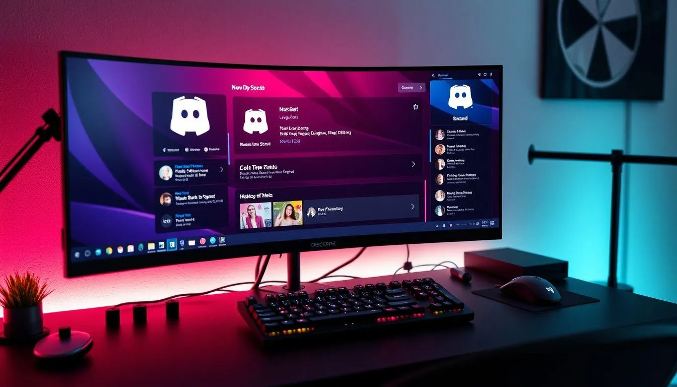 Menggunakan Bot Musik Discord (credit:Image by AI)