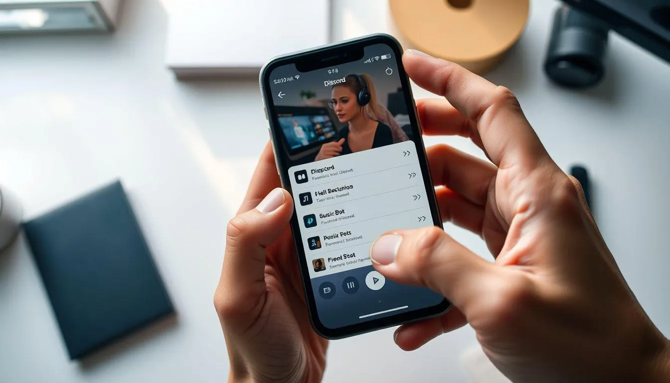 Cara Memutar Musik di Discord Mobile (credit:Image by AI)