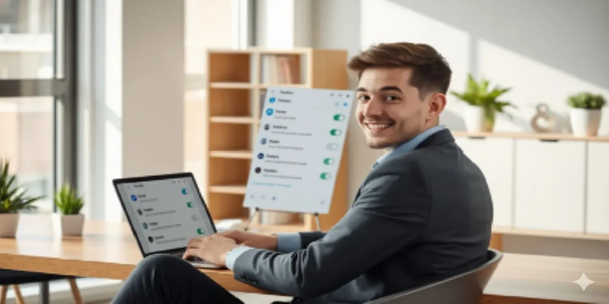 Cara Memutuskan Email di Browser (c) Ilustrasi AI