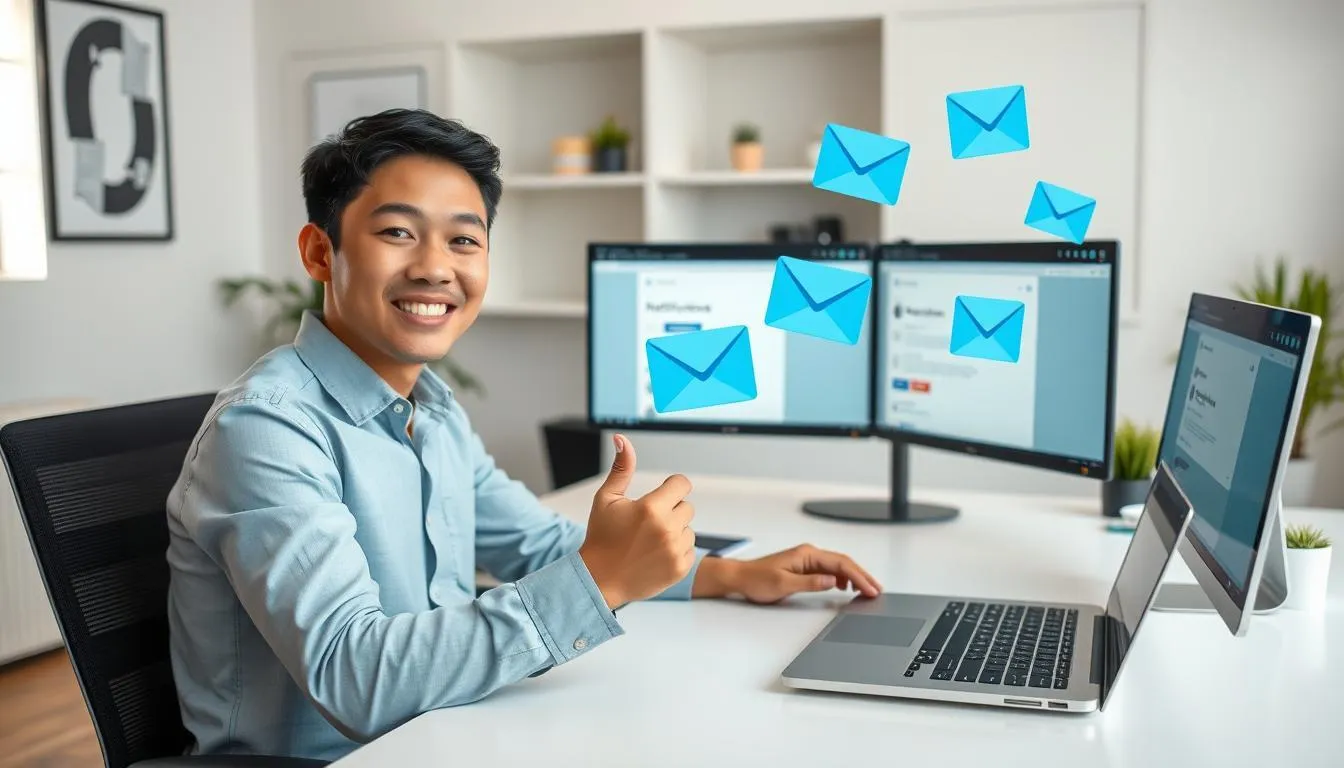 Pengertian Memutuskan Email dengan Twitter (c) Ilustrasi AI