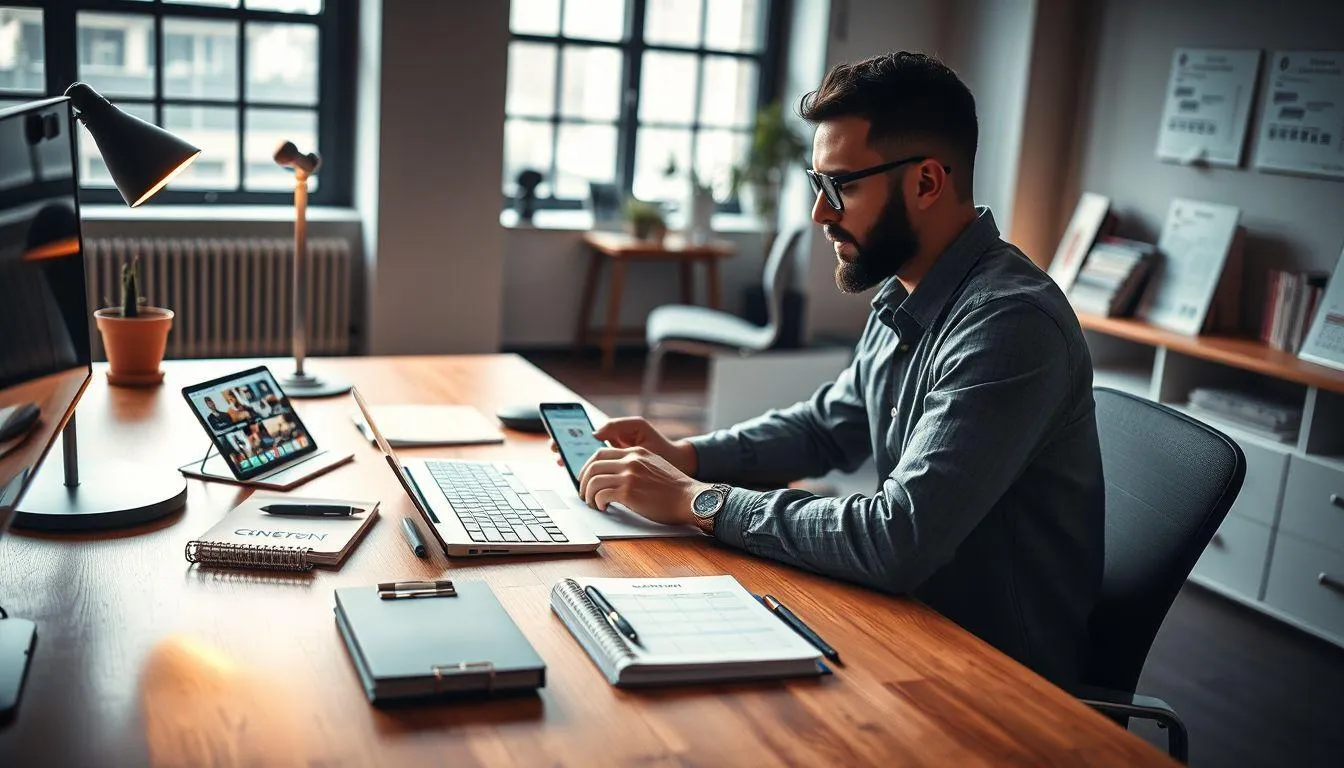 Strategi Konten untuk Multiple Account TikTok (c) Ilustrasi AI