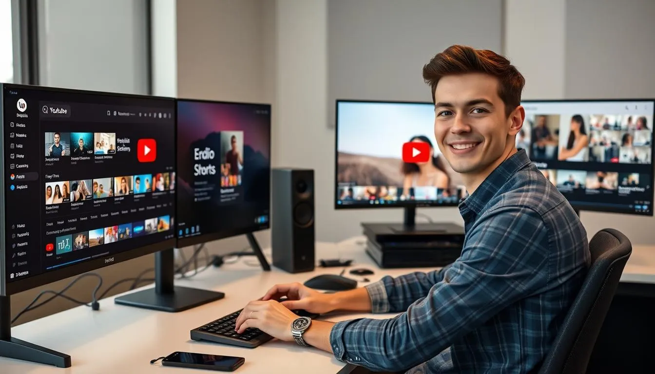 Manfaatkan Fitur YouTube (c) Ilustrasi AI