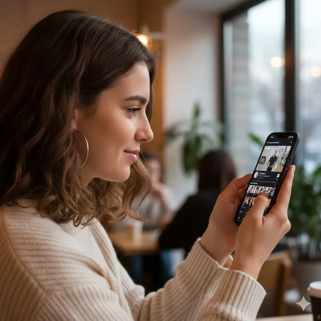 Pengertian Link Bio TikTok (c) Ilustrasi AI