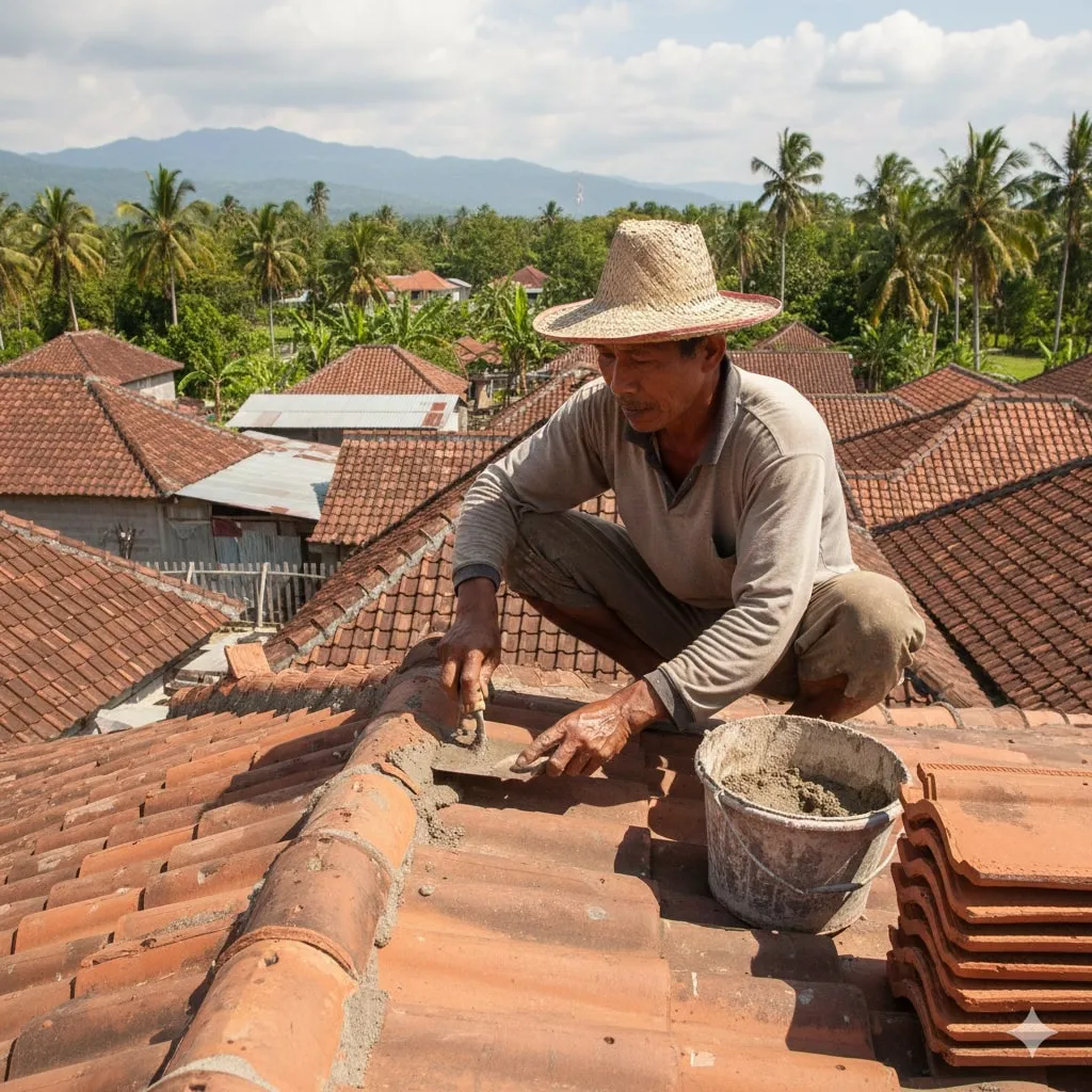 Alternatif Bahan Penambal Seng Bocor (c) Ilustrasi AI