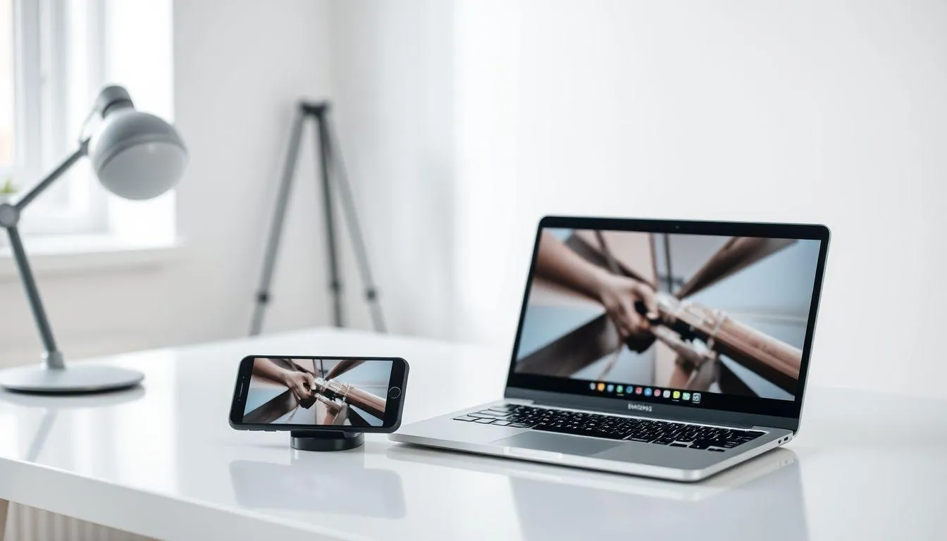 Cara Menampilkan Layar HP ke Laptop dengan LetsView (c) Ilustrasi AI