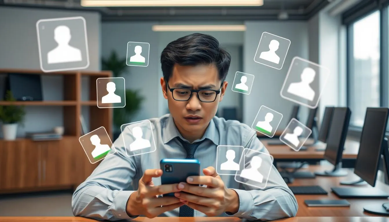 Penyebab Nama Kontak WhatsApp Tidak Muncul (c) Ilustrasi AI