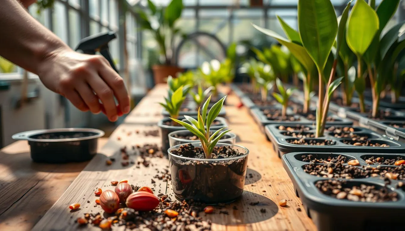 Cara Menanam Aglonema dari Biji, Batang, dan Akar (c) Ilustrasi AI