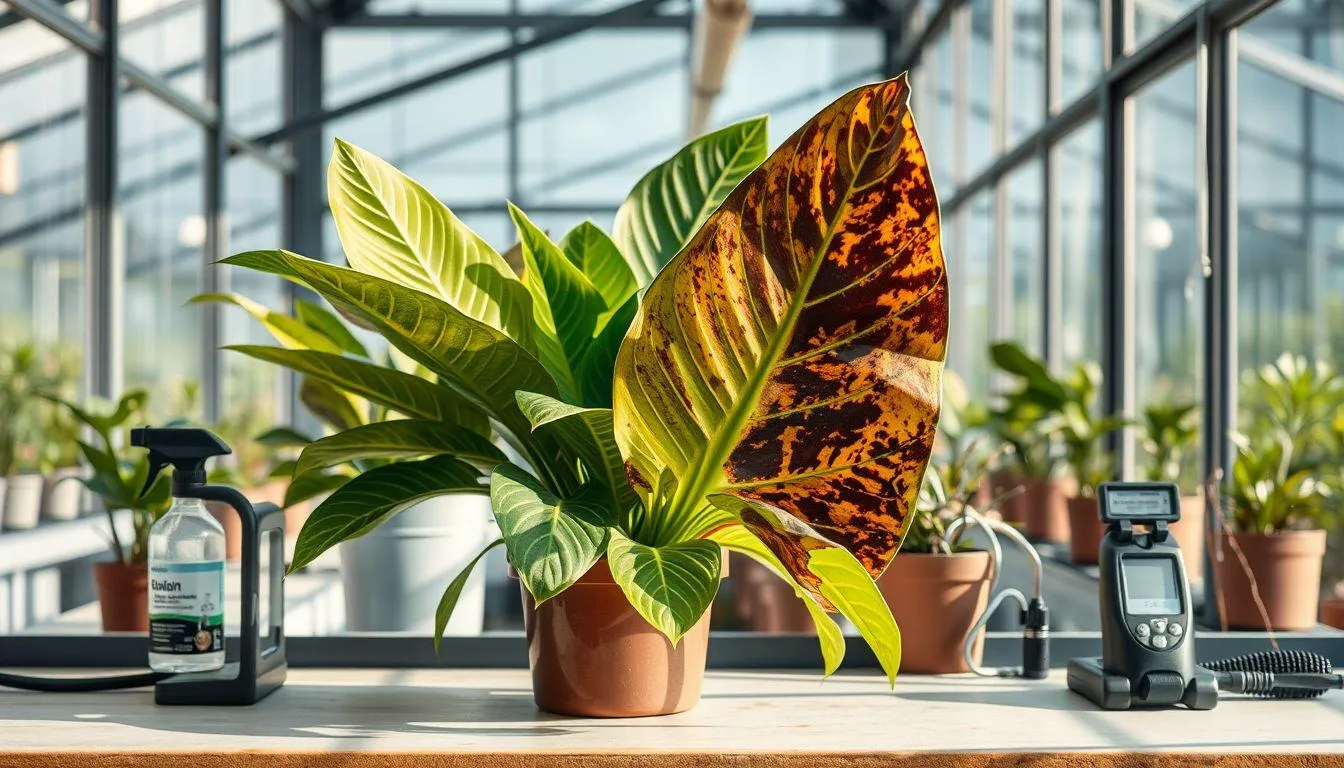 Masalah Umum dan Solusinya dalam Budidaya Aglonema (c) Ilustrasi AI