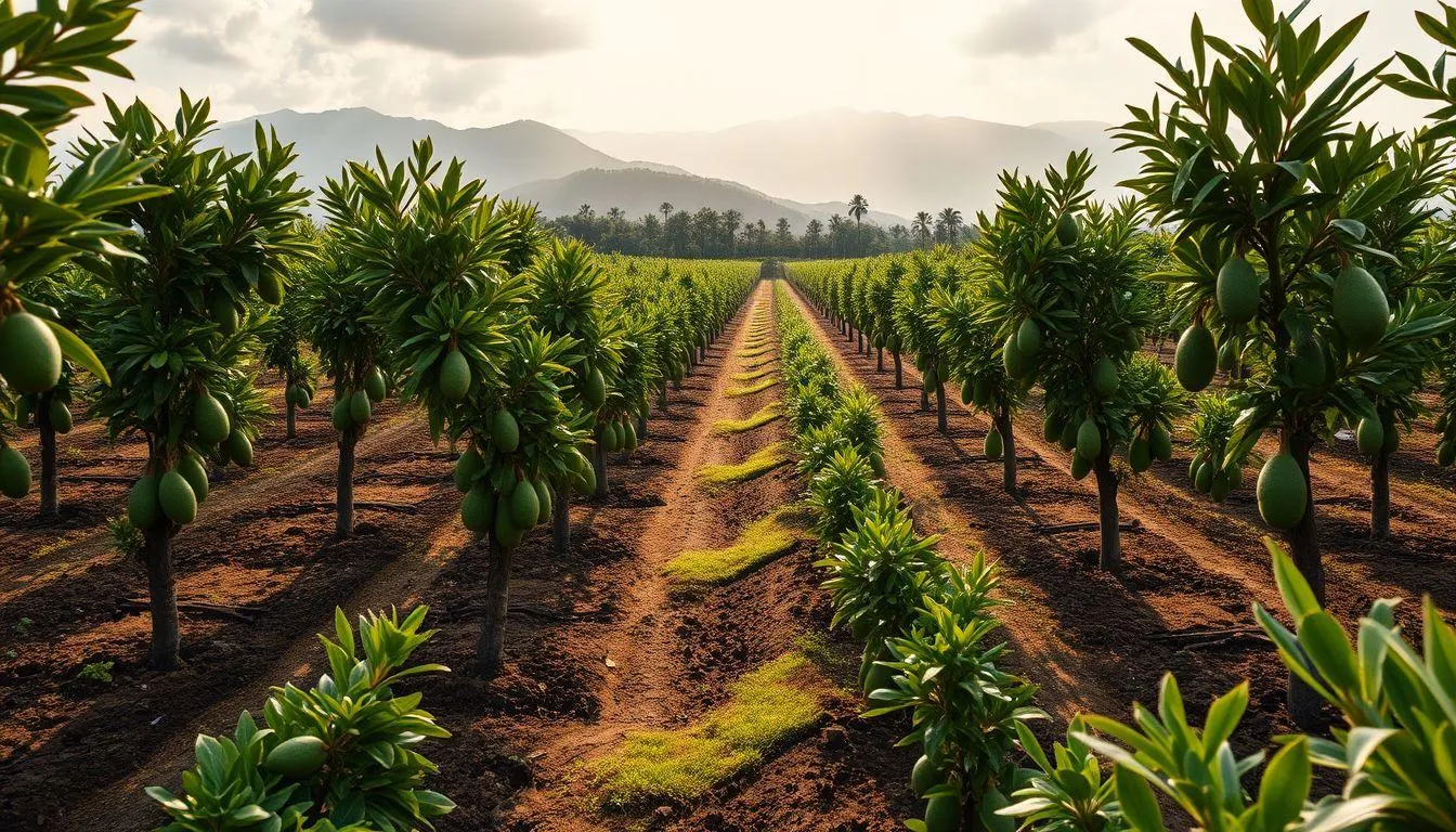 Cara Menanam Alpukat di Tanah Terbuka (c) Ilustrasi AI