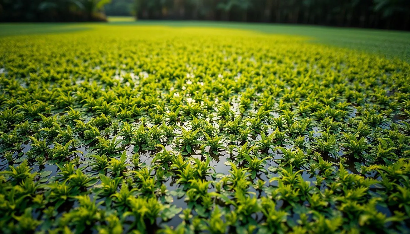 Mengenal Azolla: Tanaman Paku Air dengan Segudang Manfaat (c) Ilustrasi AI