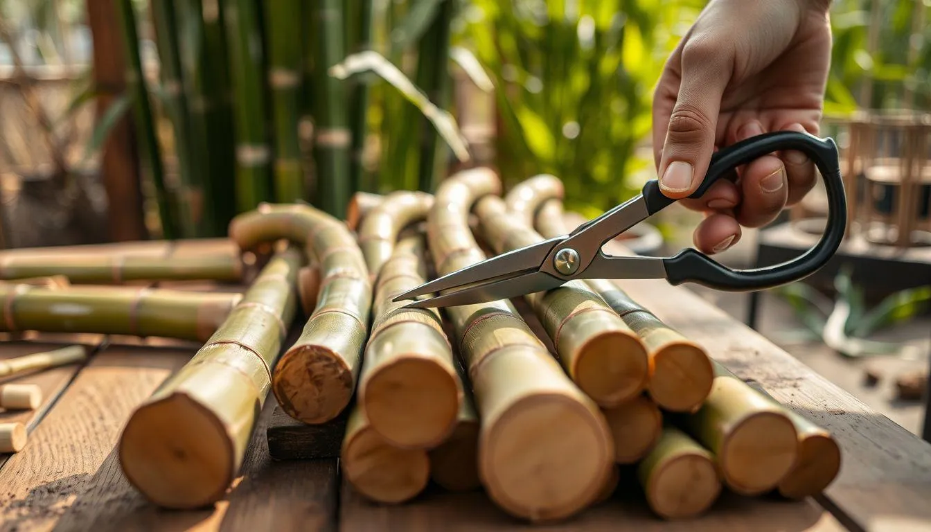 Persiapan Bibit Bambu yang Berkualitas (c) Ilustrasi AI