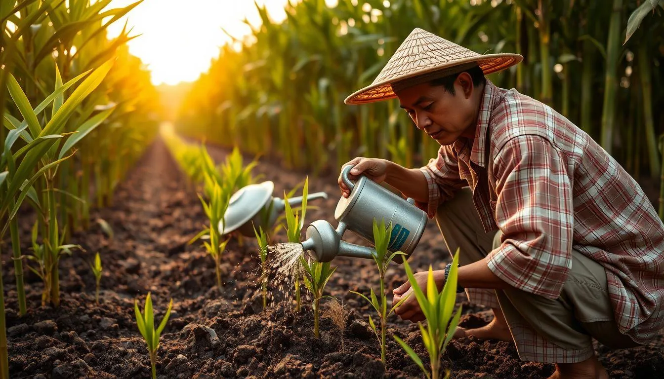 Perawatan Bambu Agar Tumbuh Subur (c) Ilustrasi AI