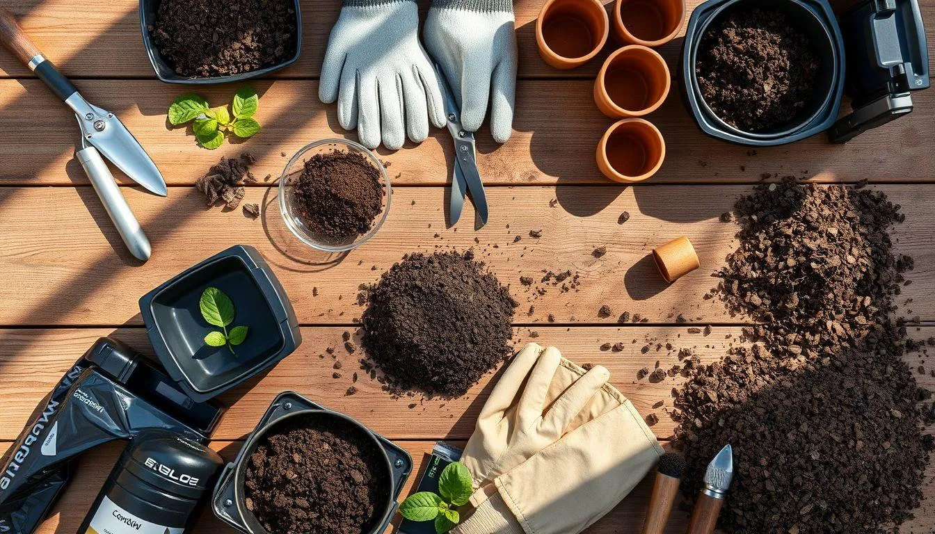 Persiapan Alat dan Bahan untuk Menanam Binahong (c) Ilustrasi AI