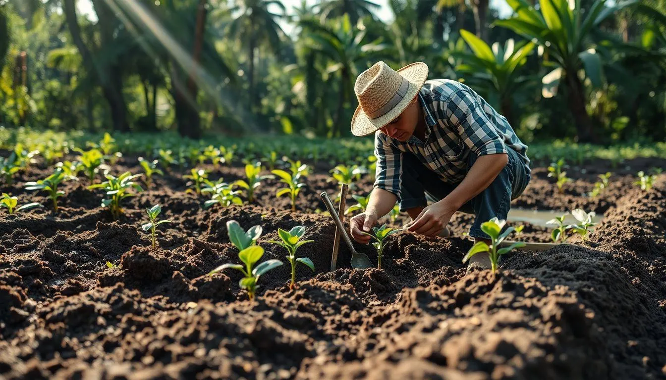 Langkah-Langkah Penanaman Binahong (c) Ilustrasi AI