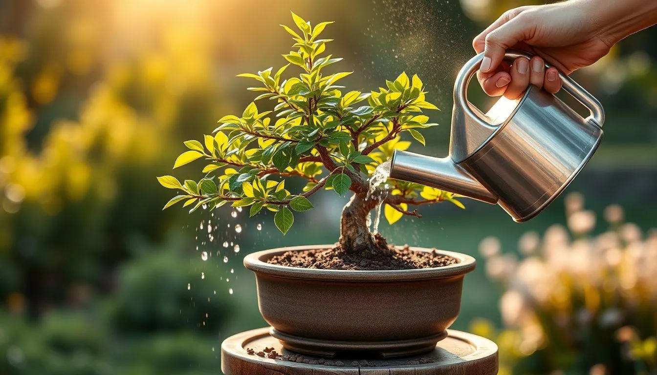 Perawatan Rutin Bonsai (c) Ilustrasi AI