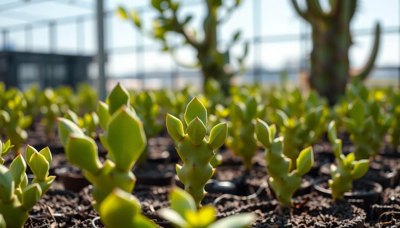 Pemilihan dan Persiapan Bibit Buah Naga (c) Ilustrasi AI