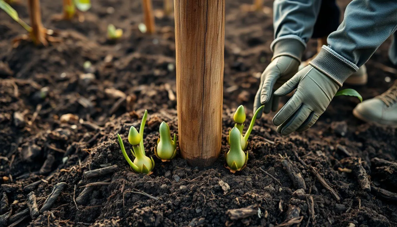 Teknik Penanaman Buah Naga yang Benar (c) Ilustrasi AI