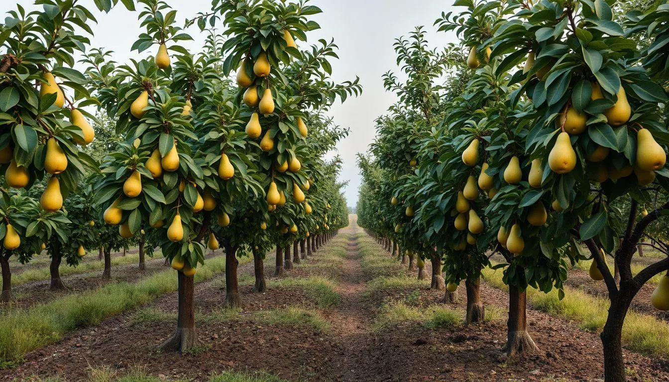 Mengenal Tanaman Buah Pir dan Syarat Tumbuhnya (c) Ilustrasi AI