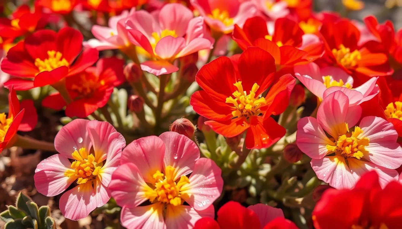 Mengenal Bunga Krokot dan Karakteristiknya (c) Ilustrasi AI