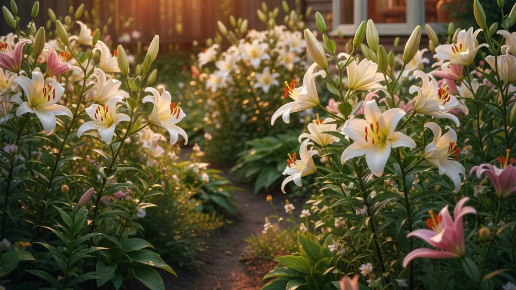 FAQ Seputar Cara Menanam Bunga Lily (c) Ilustrasi AI