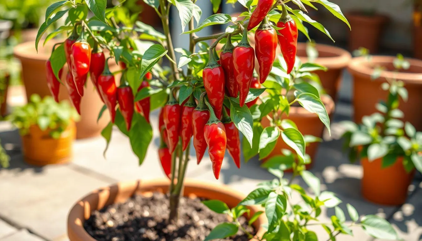 Cara Menanam Cabe di Pot (c) Ilustrasi AI